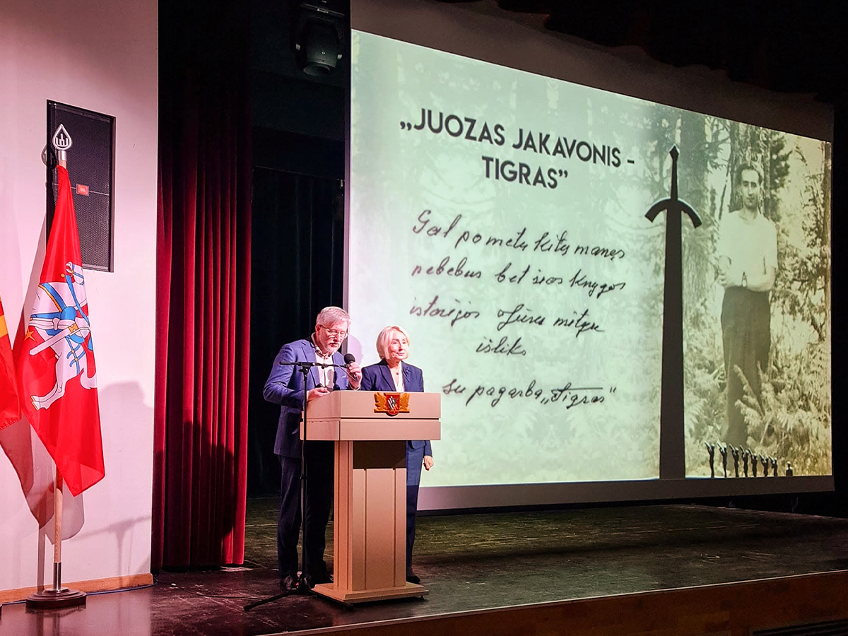 Dokumentinio filmo "Juozas Jakavonis - Tigras" premjeros