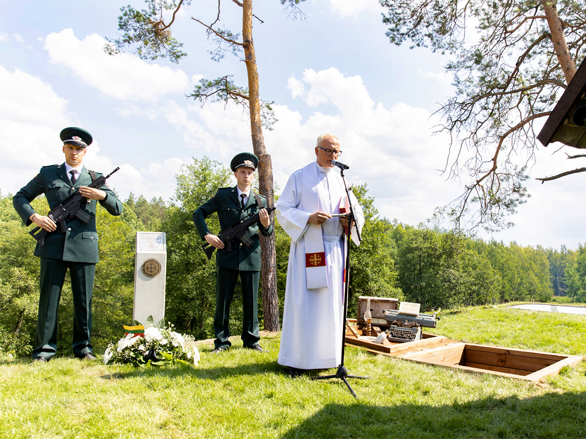 Renovuotos Partizanų vadavietės atidarymas